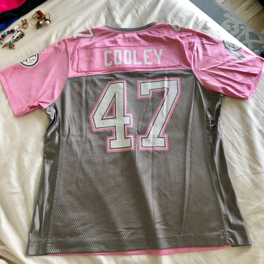 Authentic NFL Pink Cooley Jersey